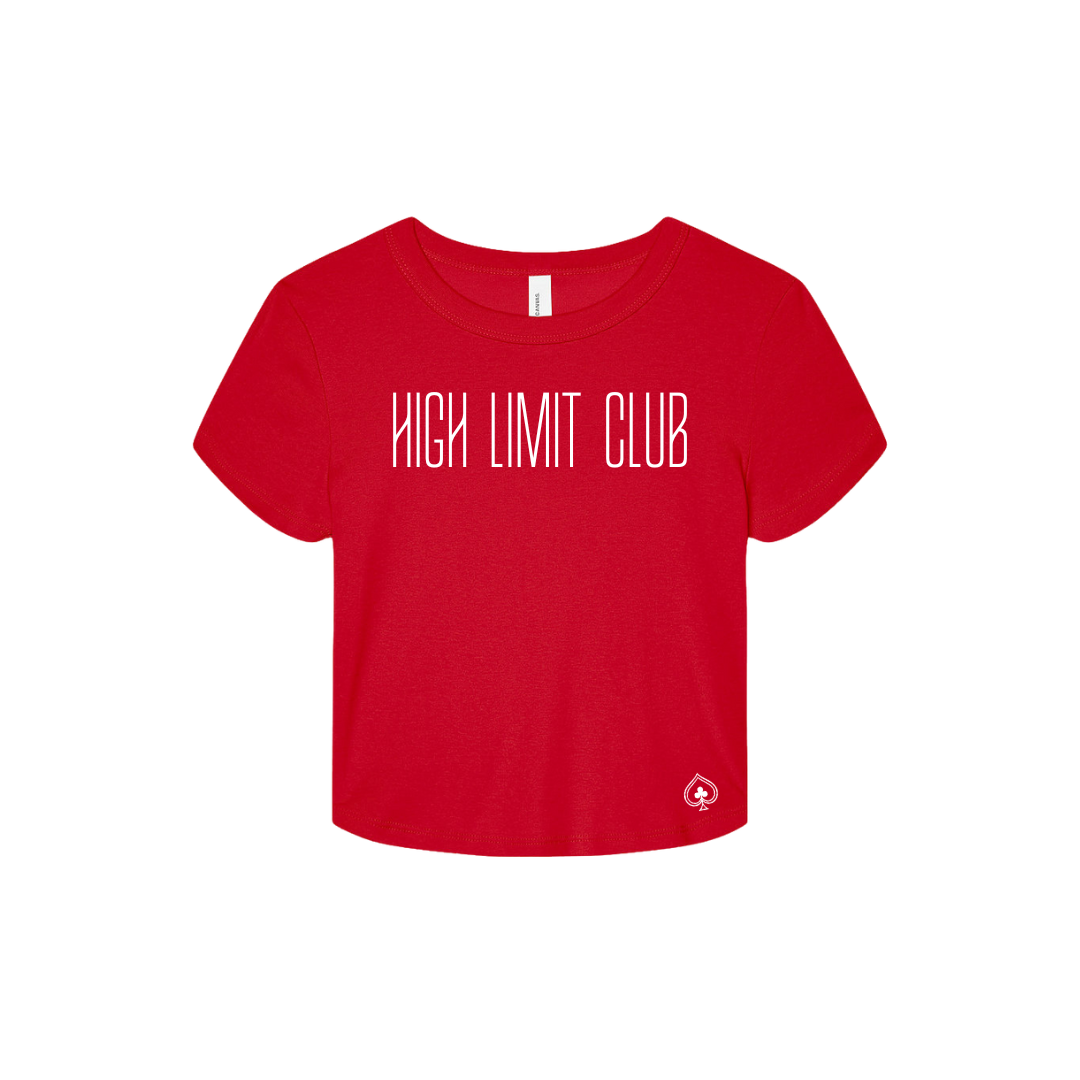 High Limit Club, Crop T-shirt