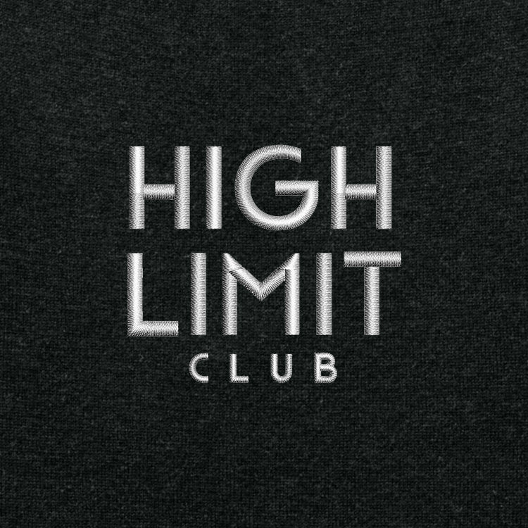The Citadel, HLC Stack Logo, Embroidered Easy Care Sweater Vest - Black