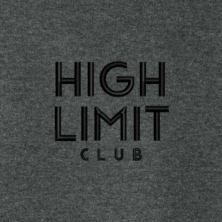 The Citadel, HLC Stack Logo, Embroidered Easy Care Sweater Vest - Charcoal