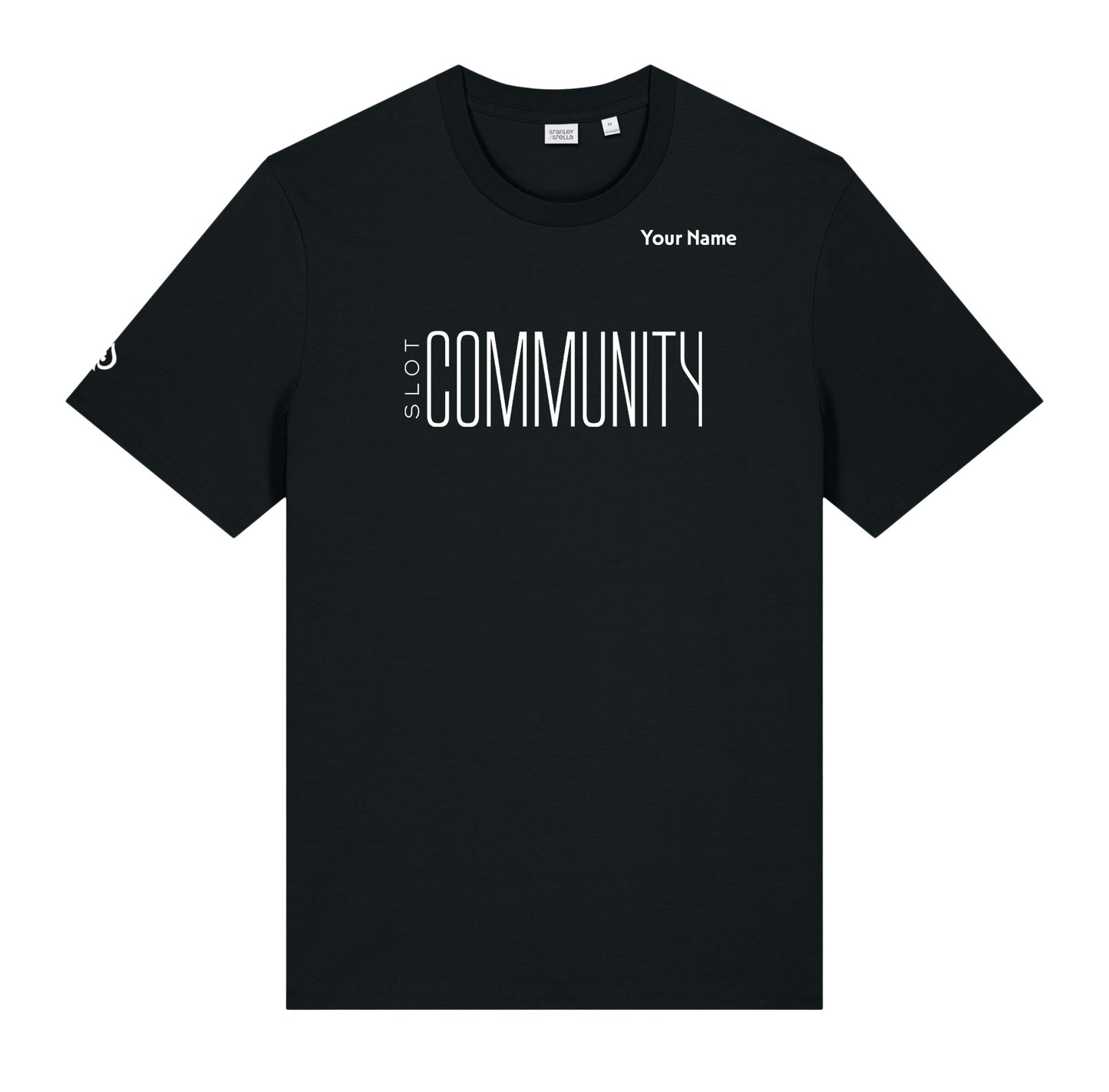 High Limit Club, Slot Community, Customizable (Your Name) Unisex Creator 2.0 T-Shirt- Black