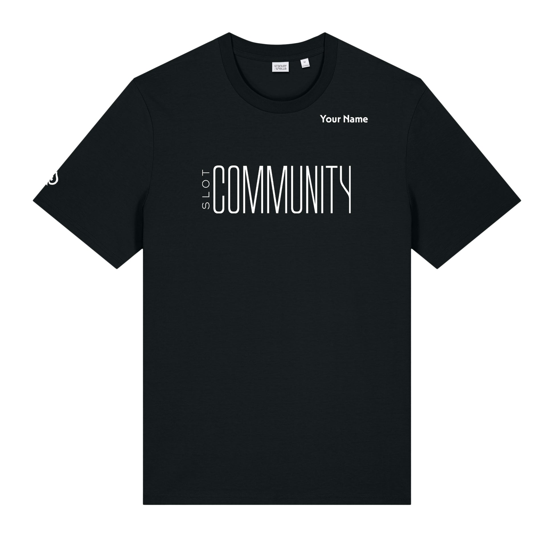 High Limit Club, Slot Community, Customizable (Your Name) Unisex Creator 2.0 T-Shirt- Black