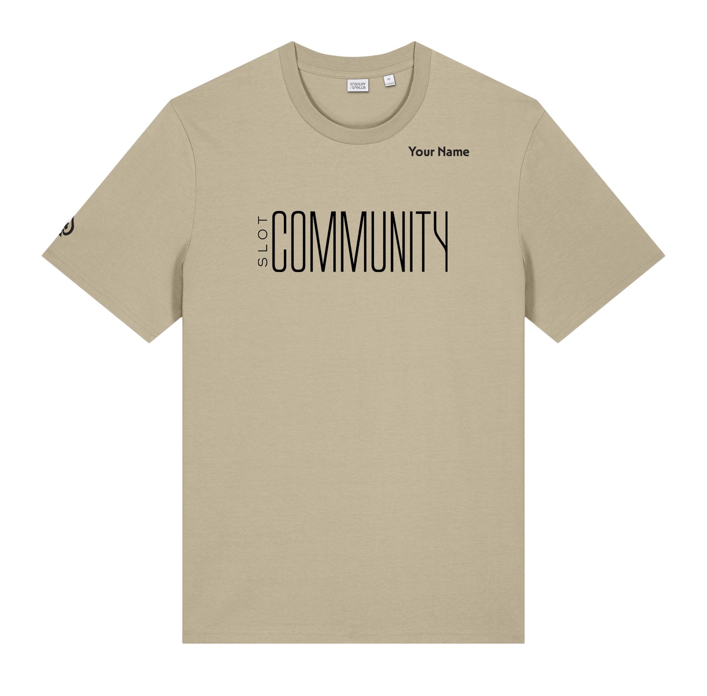 High Limit Club, Slot Community, Customizable (Your Name) Unisex Creator 2.0 T-Shirt- Desert Dust