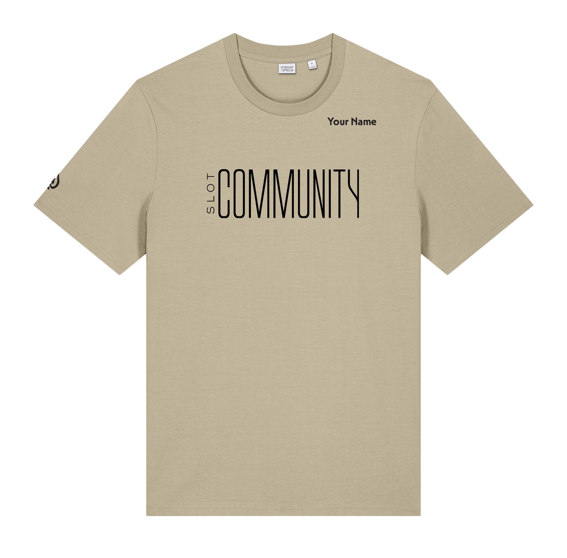 High Limit Club, Slot Community, Customizable (Your Name) Unisex Creator 2.0 T-Shirt- Desert Dust