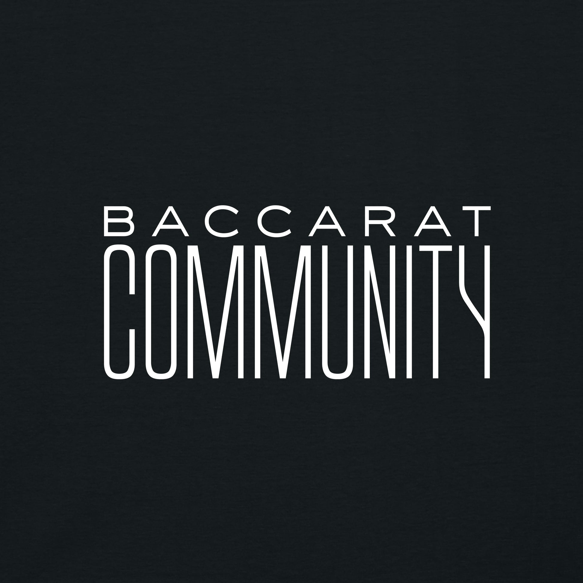 High Limit Club, Baccarat Community, Unisex Creator 2.0 Tee - Black