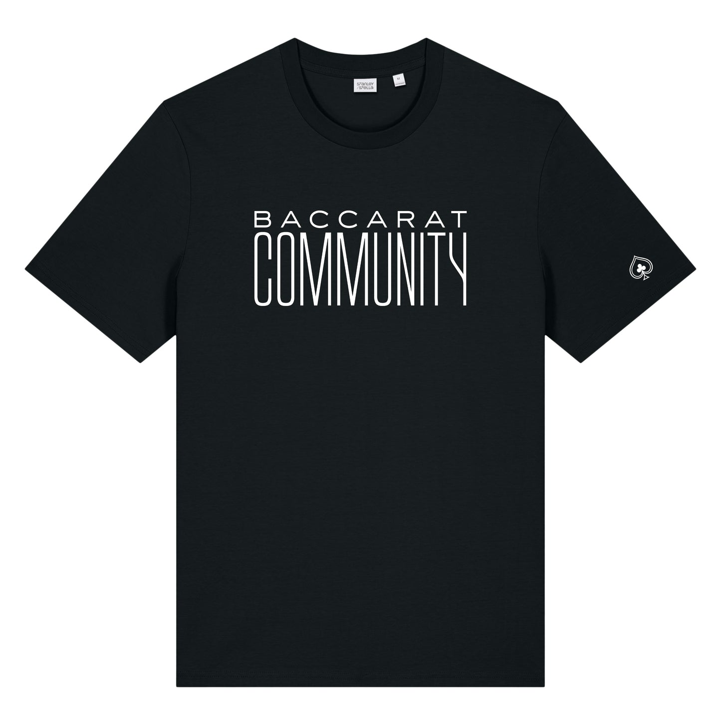 High Limit Club, Baccarat Community, Unisex Creator 2.0 Tee - Black