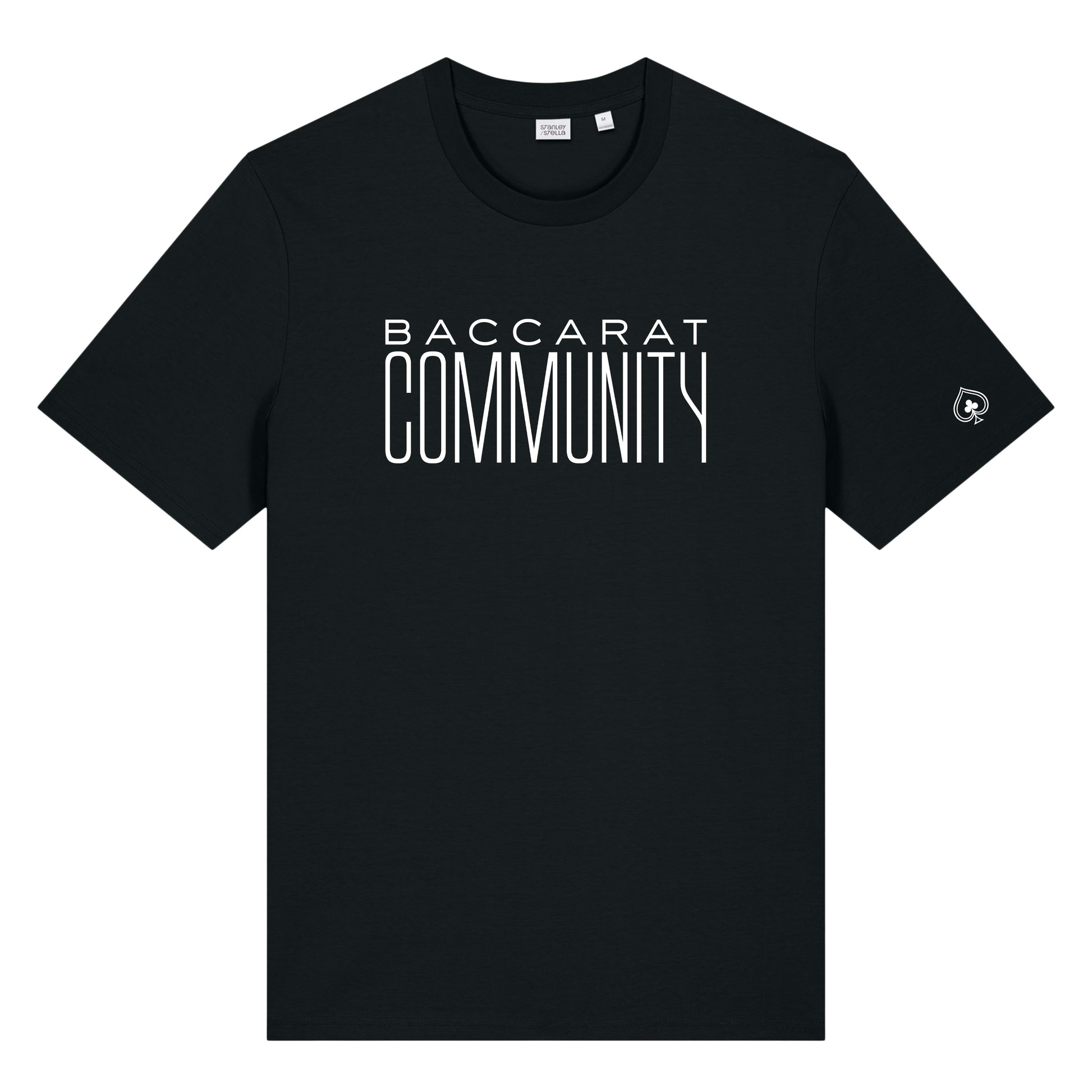 High Limit Club, Baccarat Community, Unisex Creator 2.0 Tee - Black