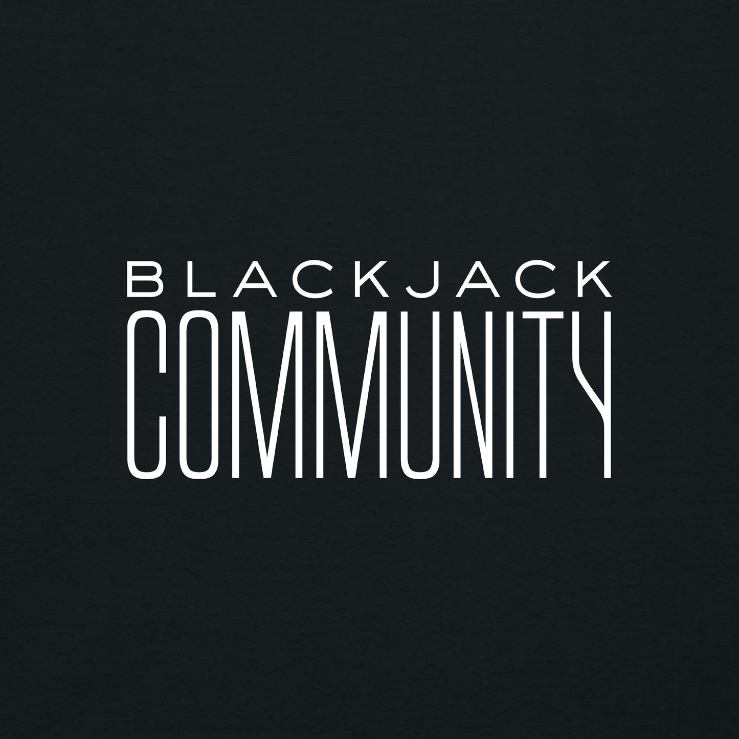 High Limit Club, Blackjack Community, Unisex Creator 2.0 Tee - Black