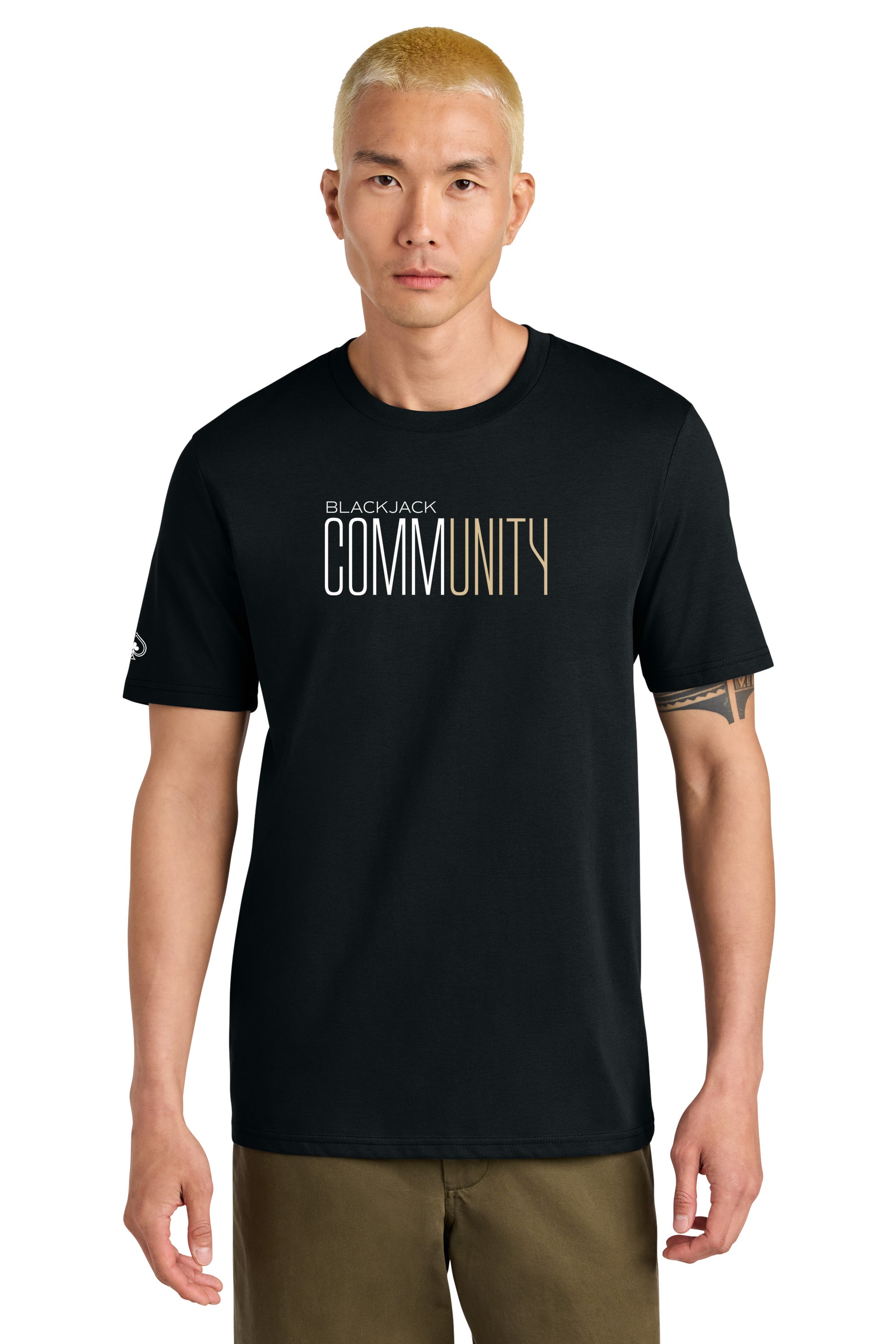 High Limit Club, Blackjack Community, 2 Color Logo, Unisex Creator 2.0 T-Shirt - Black
