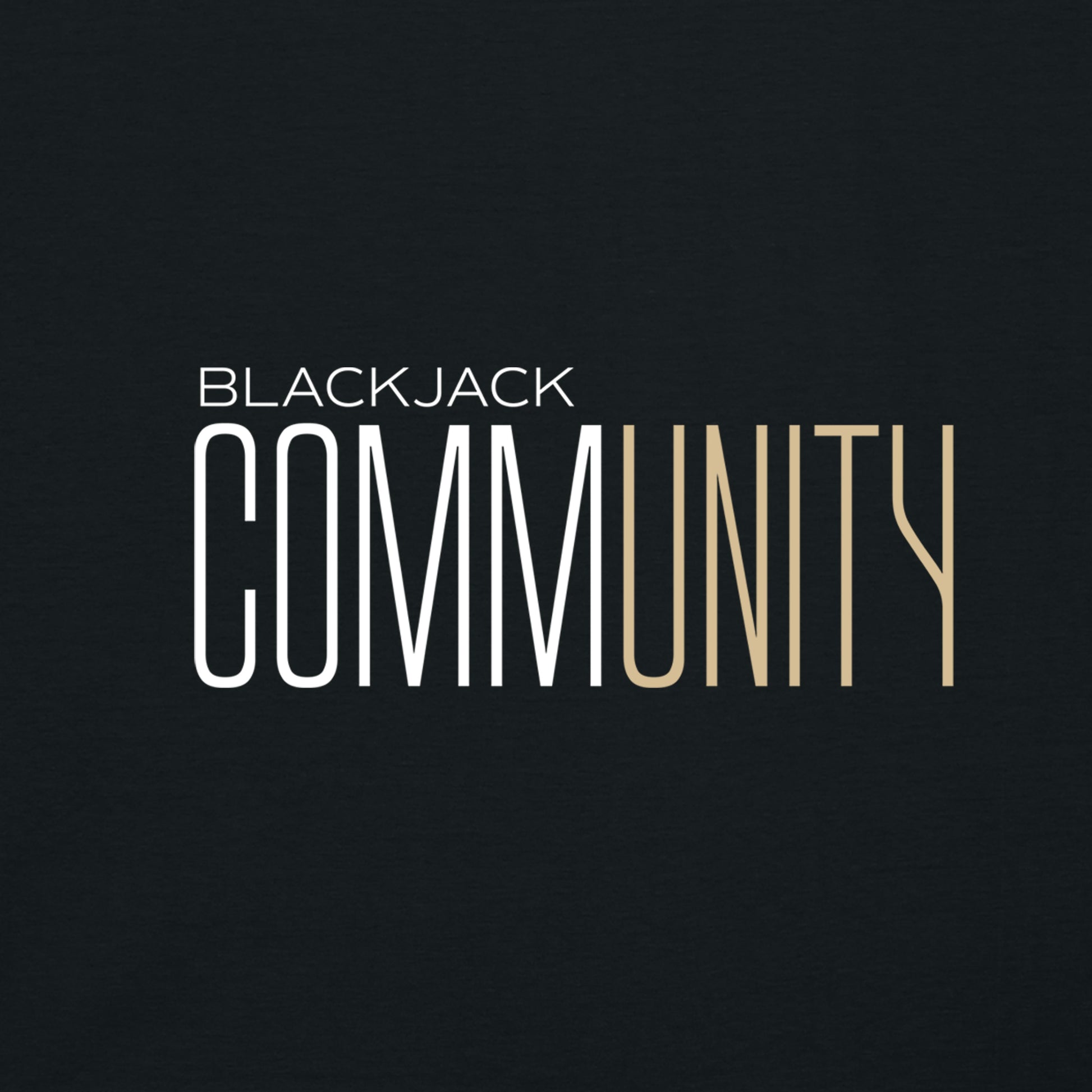 High Limit Club, Blackjack Community, 2 Color Logo, Unisex Creator 2.0 T-Shirt - Black