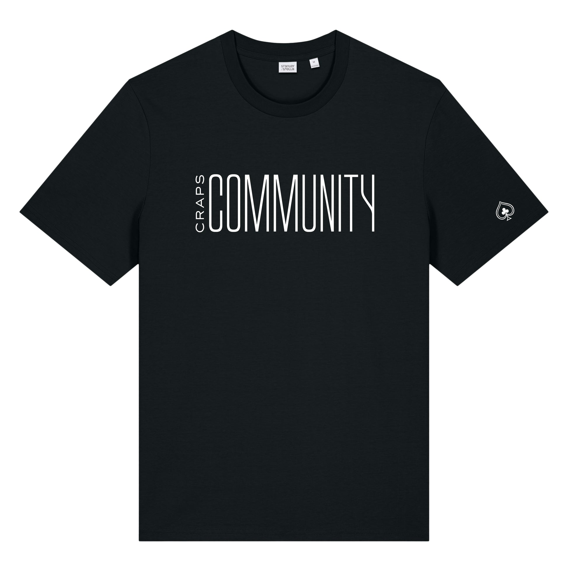 High Limit Club, Craps Community, Customizable Back (Your Name) Unisex Tee - Black