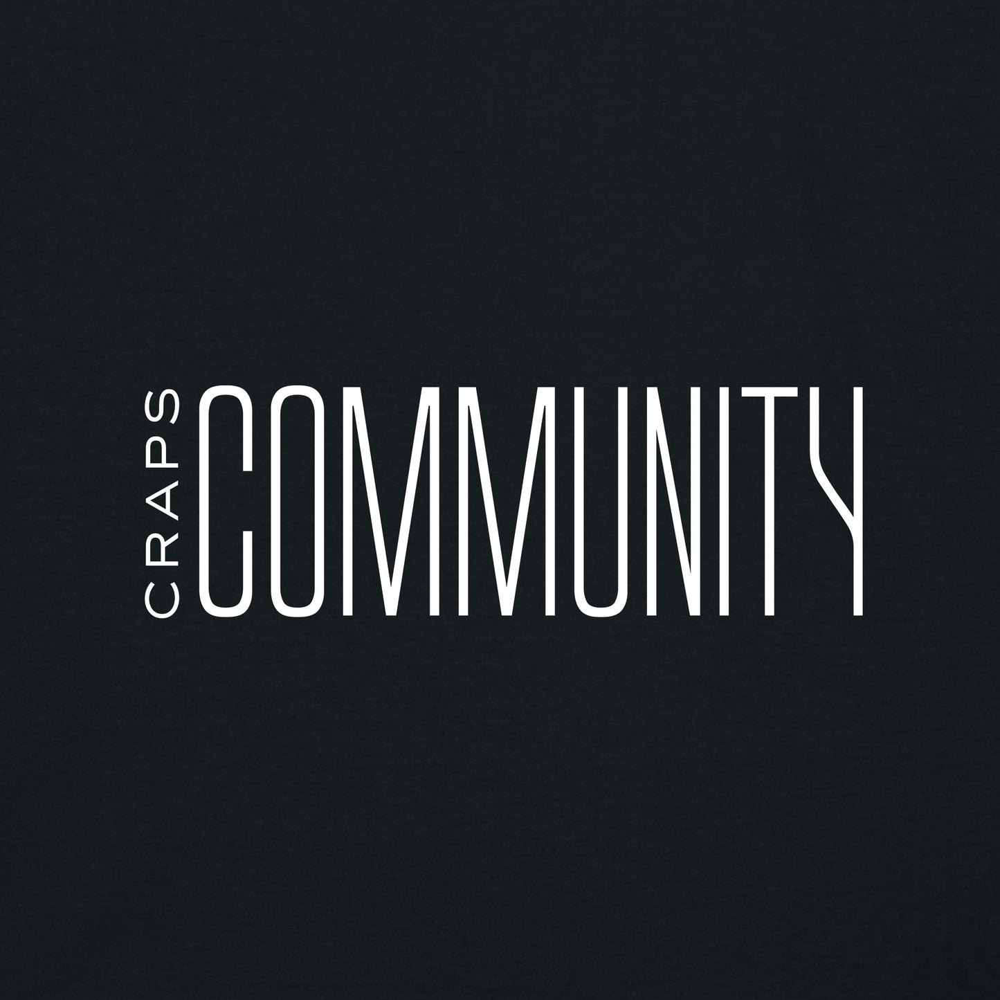 High Limit Club, Craps Community, Unisex Creator 2.0 Tee - Black