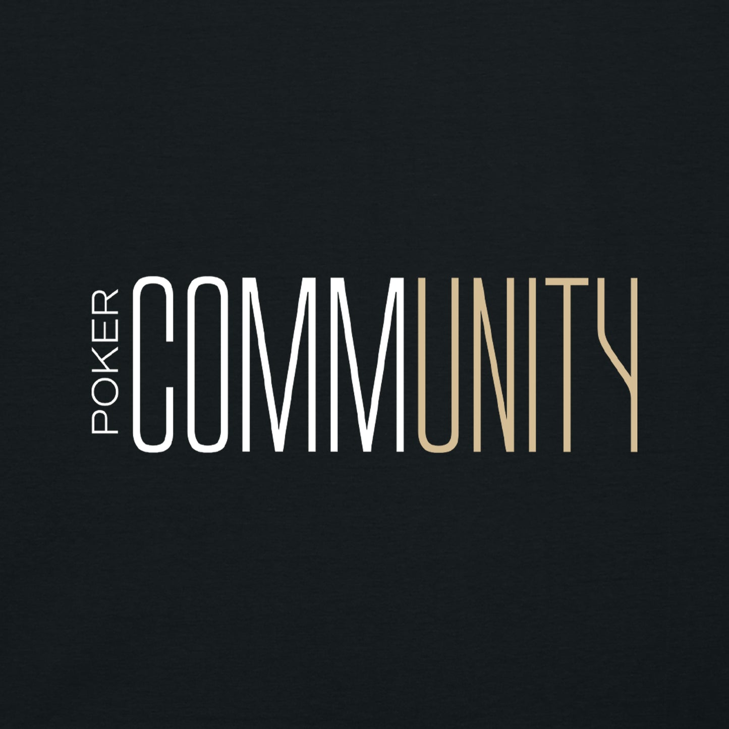 High Limit Club, Poker Community, 2 Color Logo, Unisex Creator 2.0 T-Shirt - Black