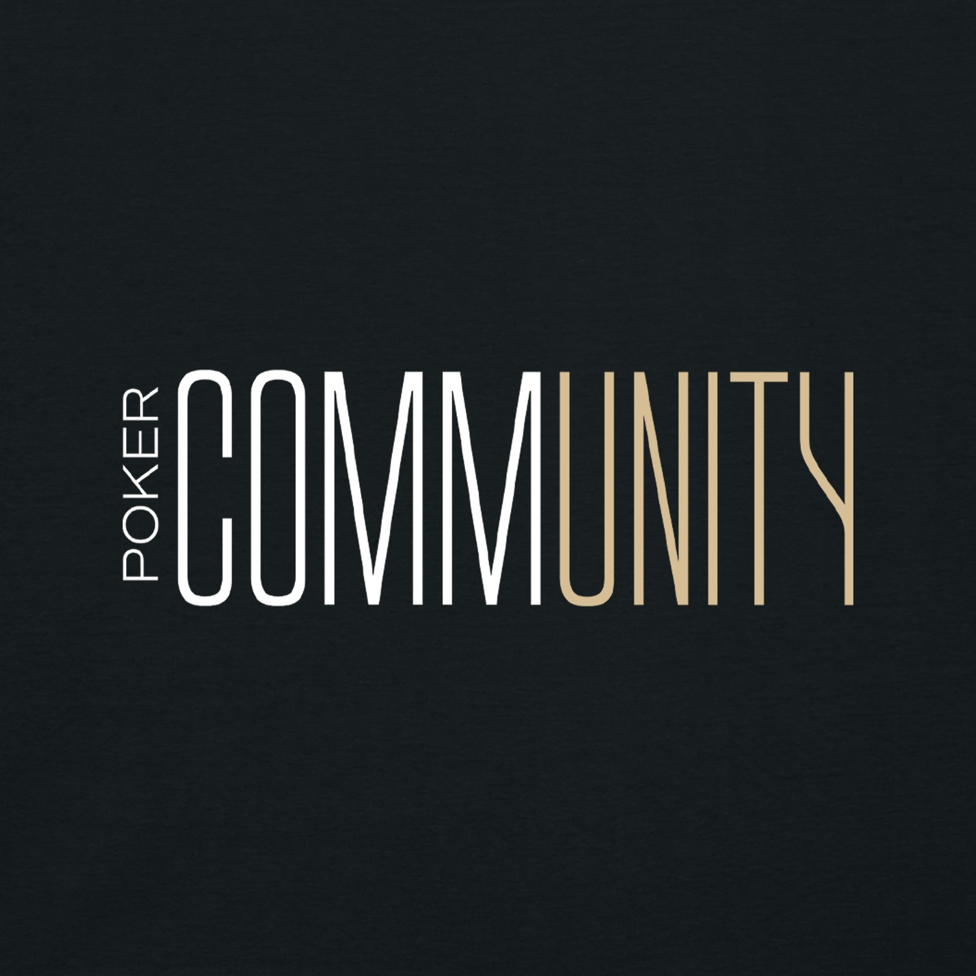 High Limit Club, Poker Community, 2 Color Logo, Unisex Creator 2.0 T-Shirt - Black