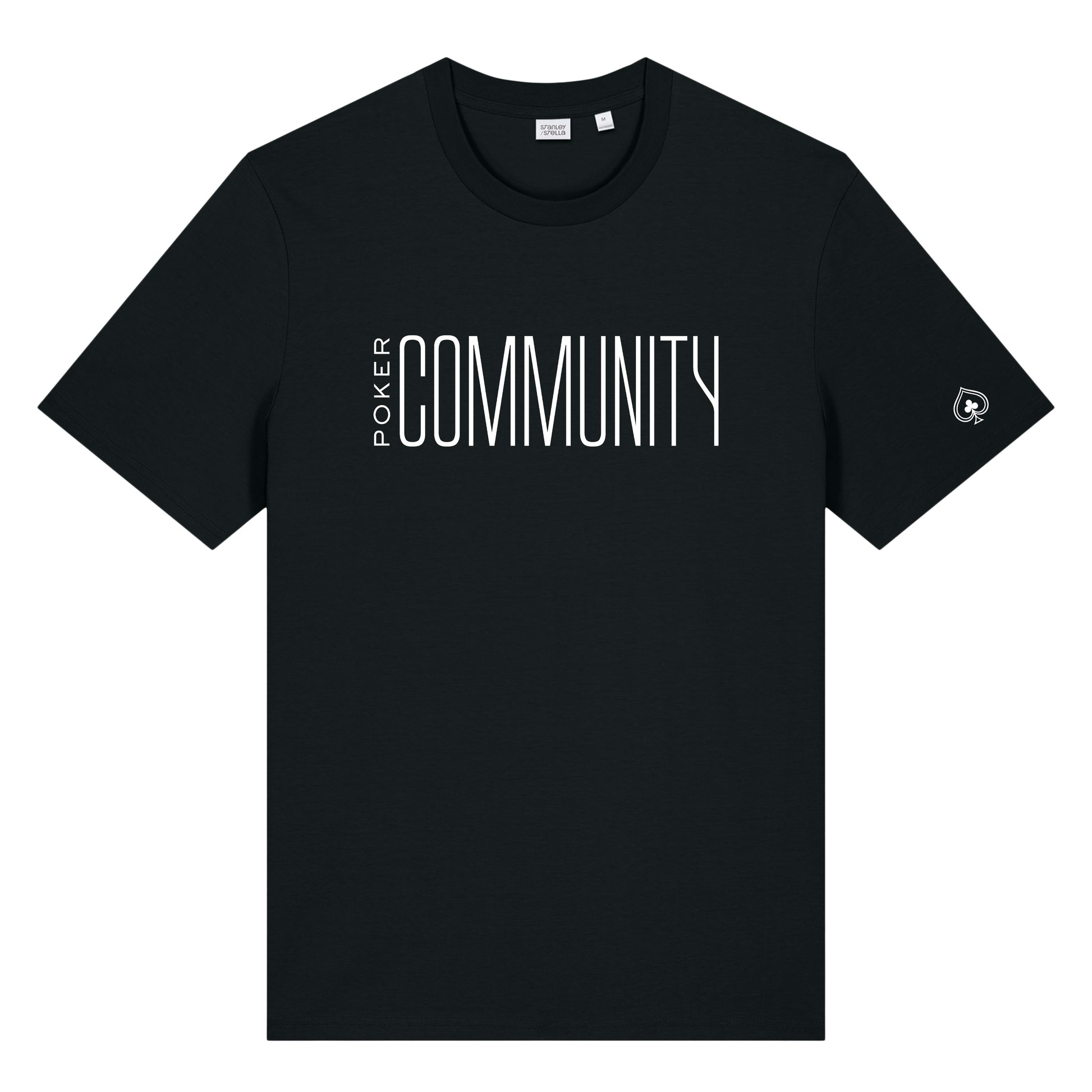 High Limit Club, Poker Community, Customizable Back (Your Name) Unisex Tee - Black
