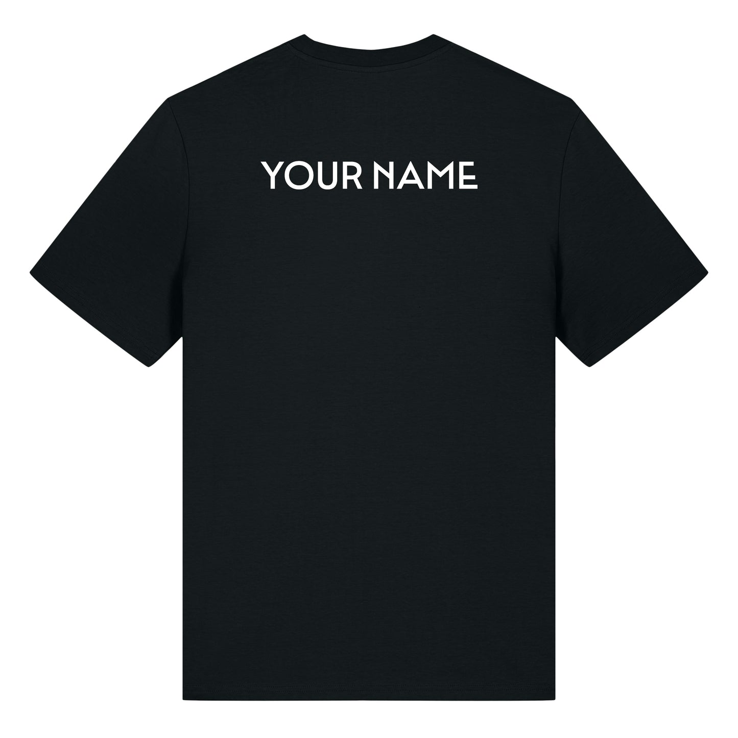 High Limit Club, Poker Community, Customizable Back (Your Name) Unisex Tee - Black
