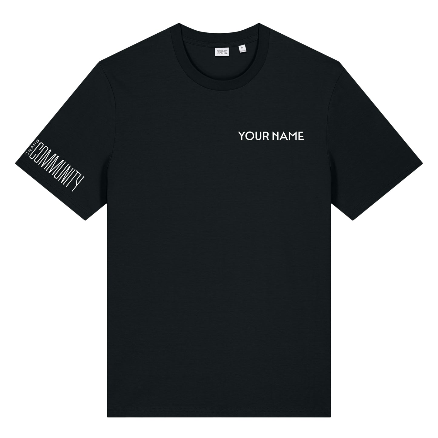 High Limit Club, Craps Community, Customizable (Your Name), Unisex Creator 2.0 Tee - Black