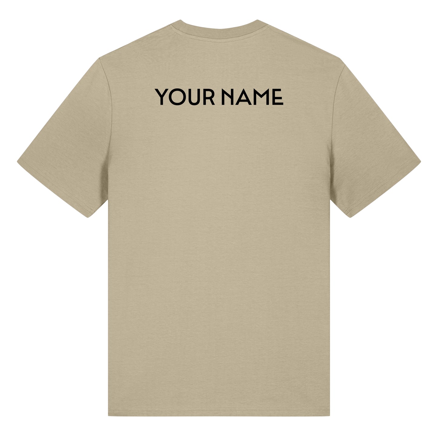 High Limit Club, Baccarat Community, Customizable Back (Your Name) Unisex T-Shirt - Desert