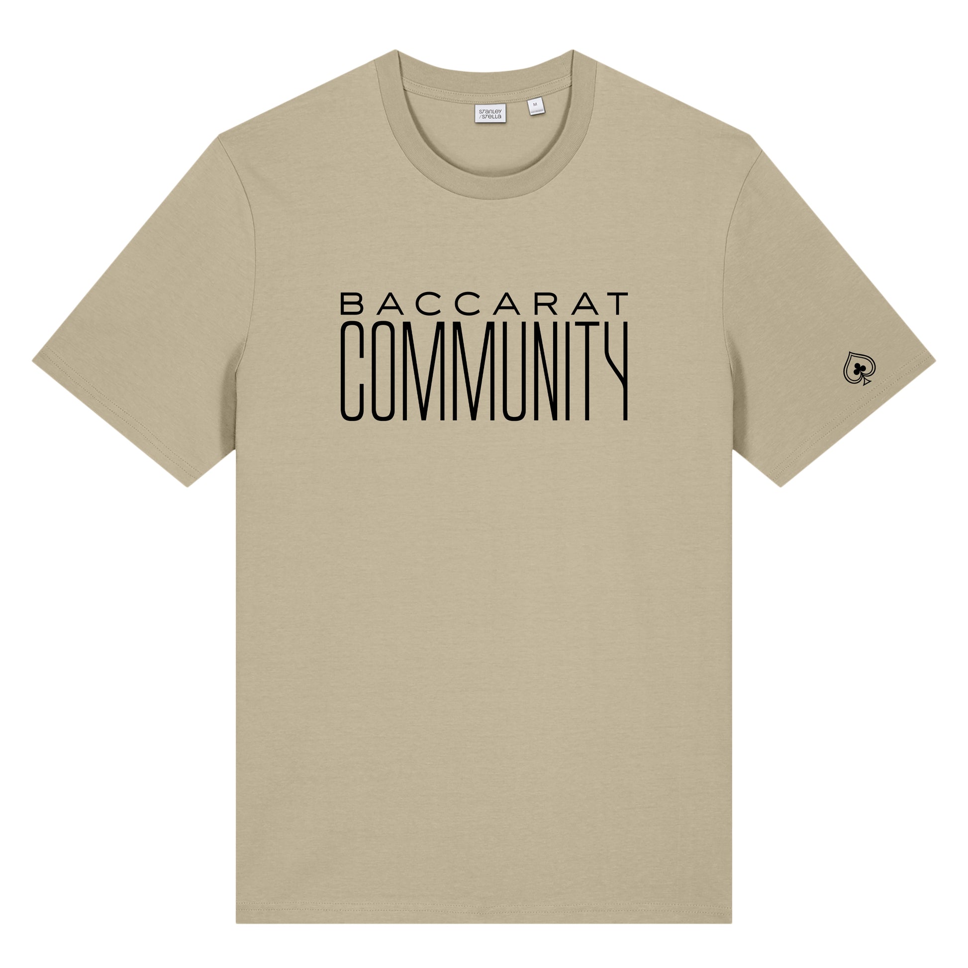 High Limit Club, Baccarat Community, Unisex Creator 2.0 Tee - Beige
