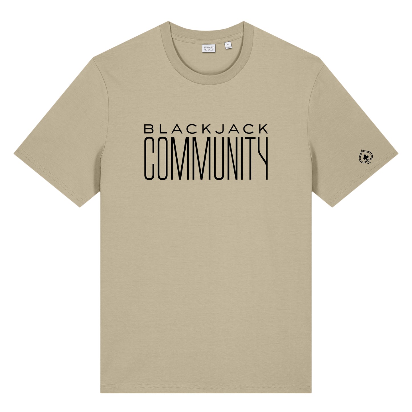 High Limit Club, Blackjack Community, Unisex Creator 2.0 Tee - Beige