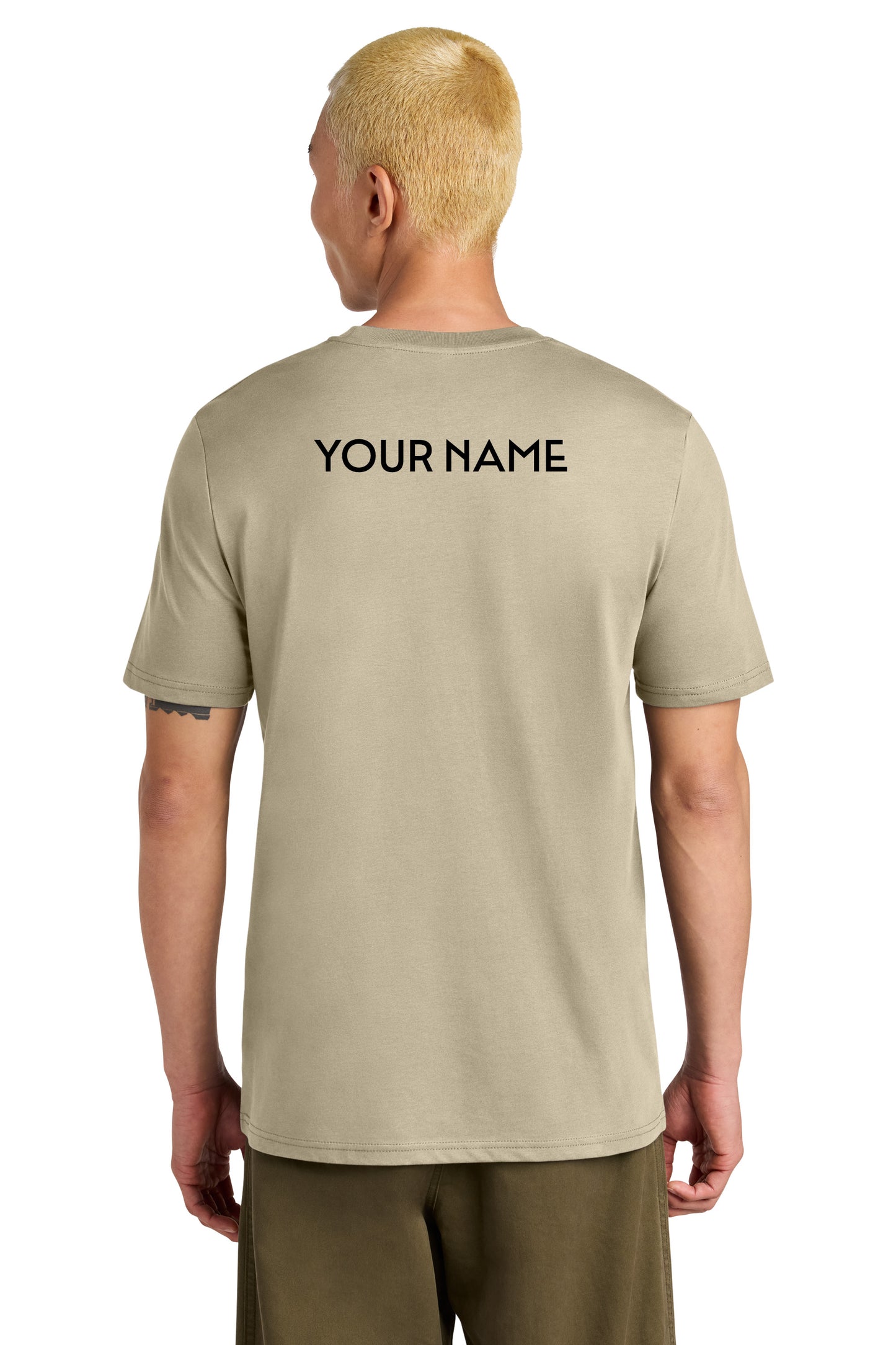 High Limit Club, Craps Community, Customizable Back (Your Name) Unisex Tee - Desert