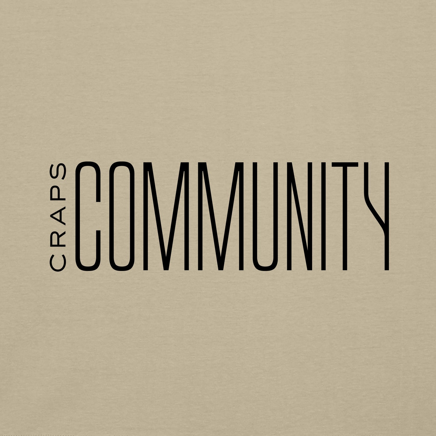 High Limit Club, Craps Community, Customizable Back (Your Name) Unisex Tee - Desert