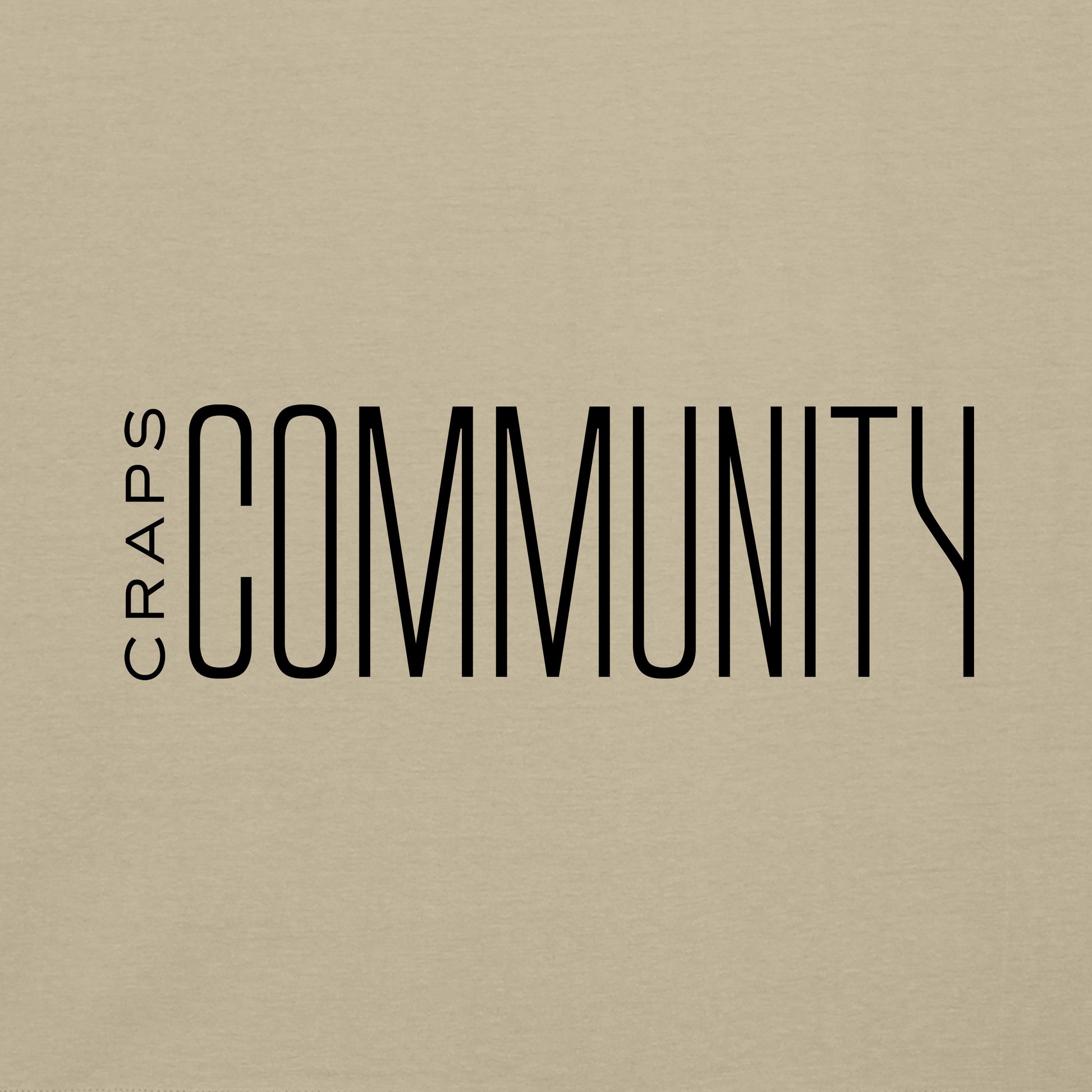 High Limit Club, Craps Community, Customizable Back (Your Name) Unisex Tee - Desert