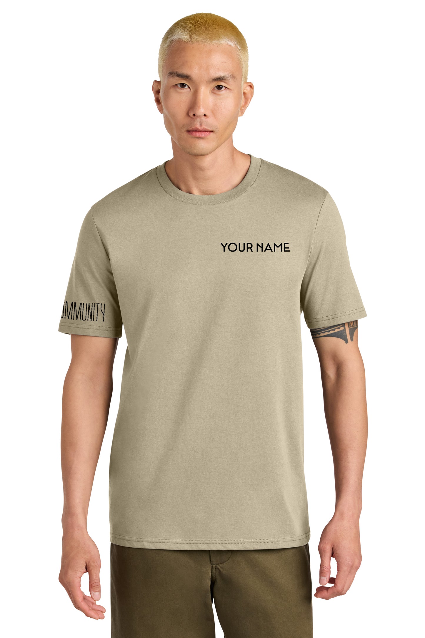 High Limit Club, Craps Community, Customizable (Your Name), Unisex Creator 2.0 Tee - Desert