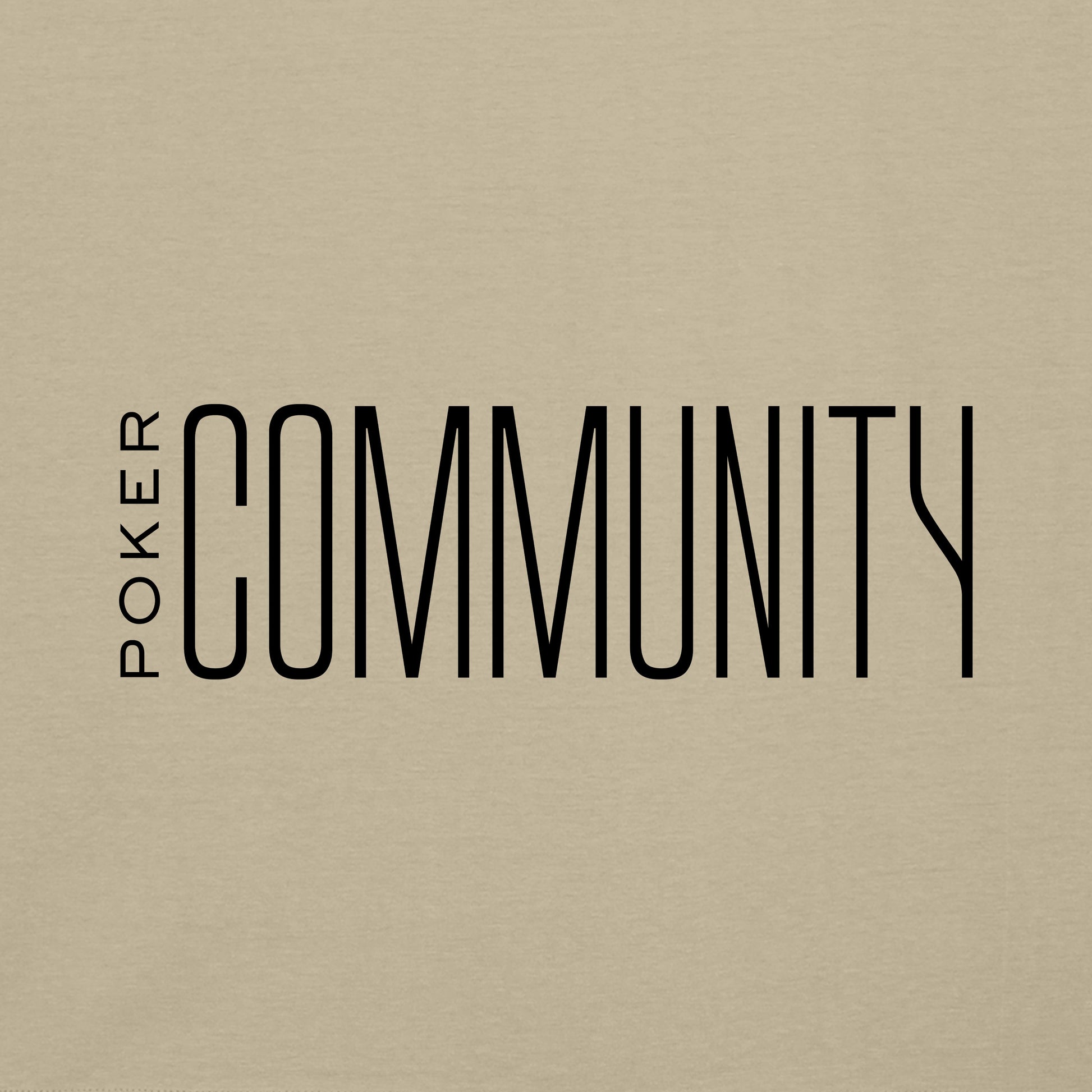 High Limit Club, Poker Community, Unisex Creator 2.0 Tee - Beige
