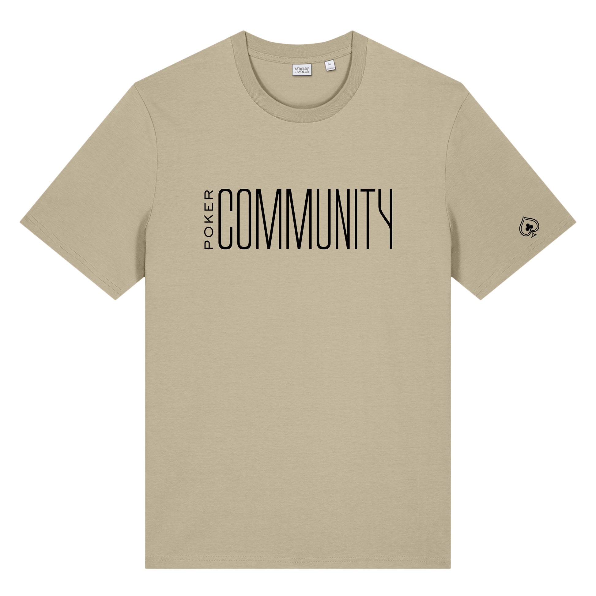 High Limit Club, Poker Community, Unisex Creator 2.0 Tee - Beige