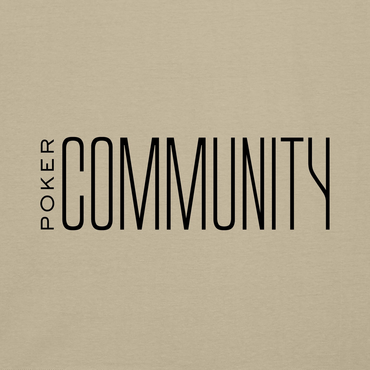 High Limit Club, Poker Community, Customizable Back (Your Name) Unisex T-Shirt