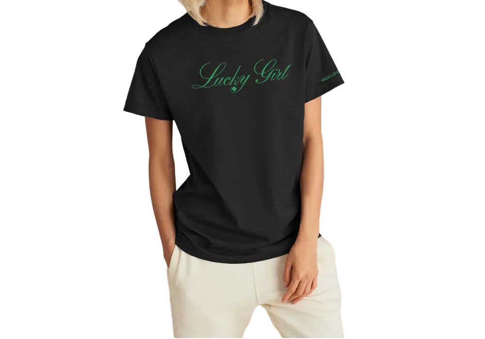 High Limit Club, Lucky Girl Script, Unisex Creator 2.0 T-Shirt