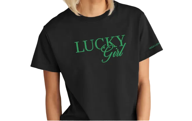 High Limit Club, Lucky Girl, Unisex Creator 2.0 T-Shirt