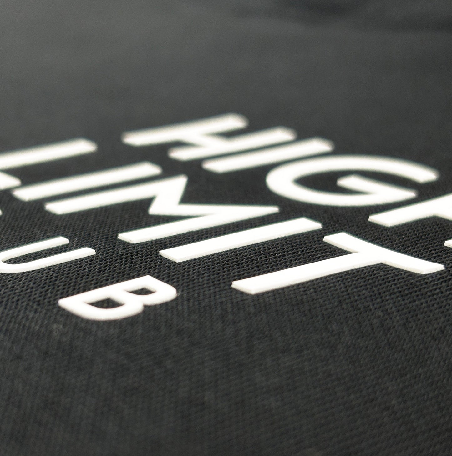 High Limit Club, Stack Logo, 3D Effect, Stanley/Stella Unisex Cruiser 2.0 Hooded Sweatshirt- Black