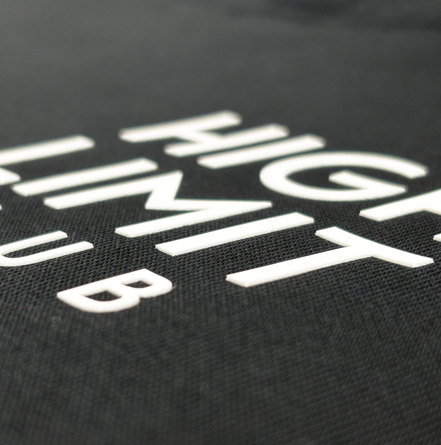 High Limit Club, Stack Logo, 3D Effect, Stanley/Stella Unisex Cruiser 2.0 Hooded Sweatshirt- Black
