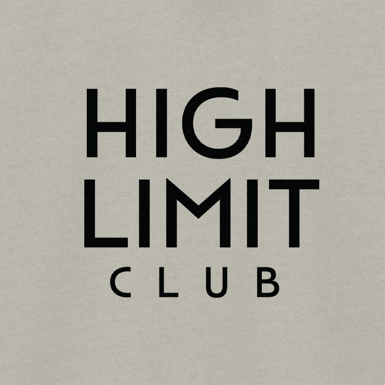 High Limit Club, Raised HLC Stack Logo, Stanley/Stella Unisex Cruiser 2.0 Hooded Sweatshirt