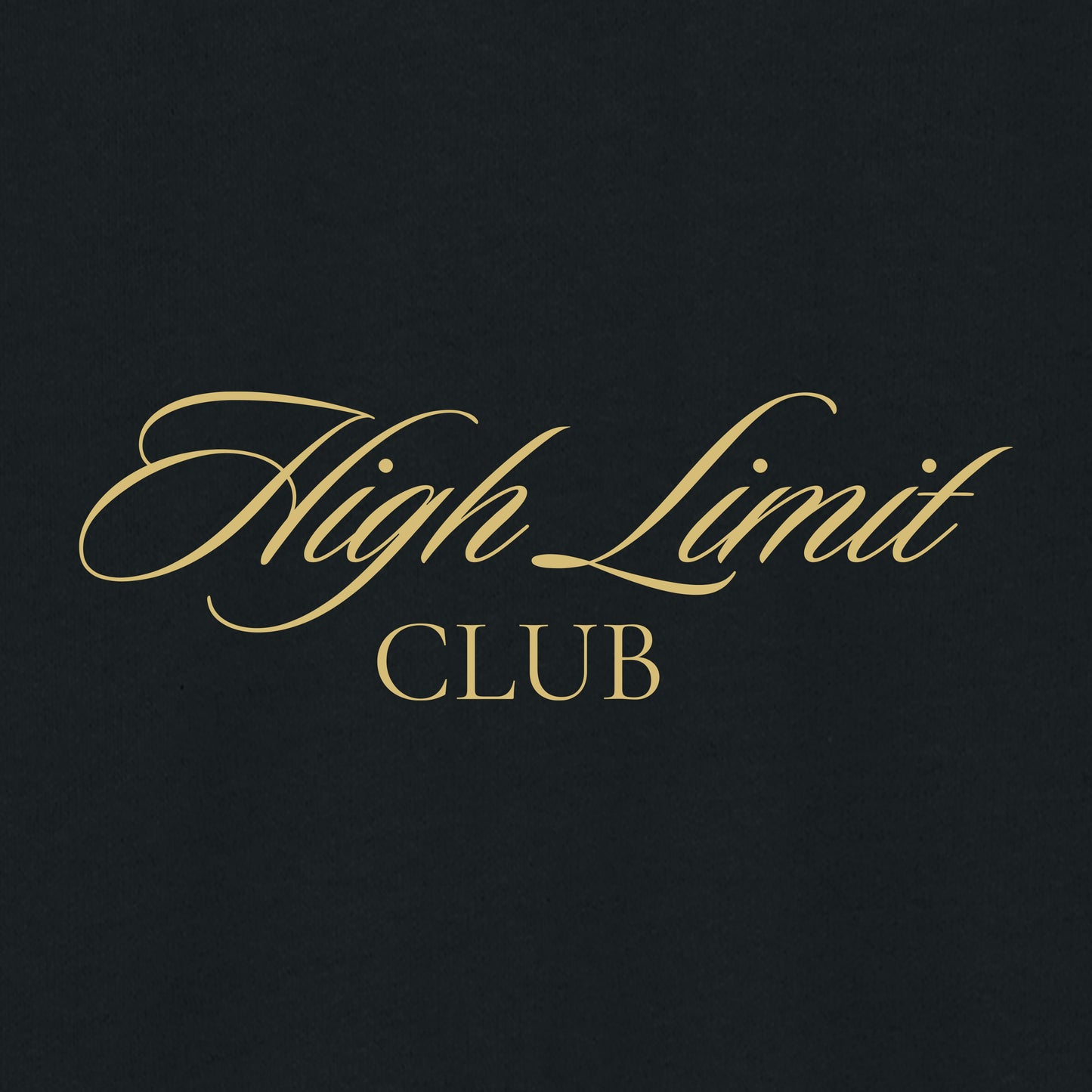 High Limit Club Script, Stanley/Stella Unisex Cruiser 2.0 Hooded Sweatshirt