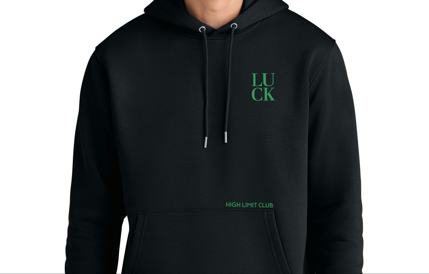 High Limit Club, Luck, Stanley/Stella Unisex Cruiser 2.0 Hooded Sweatshirt 