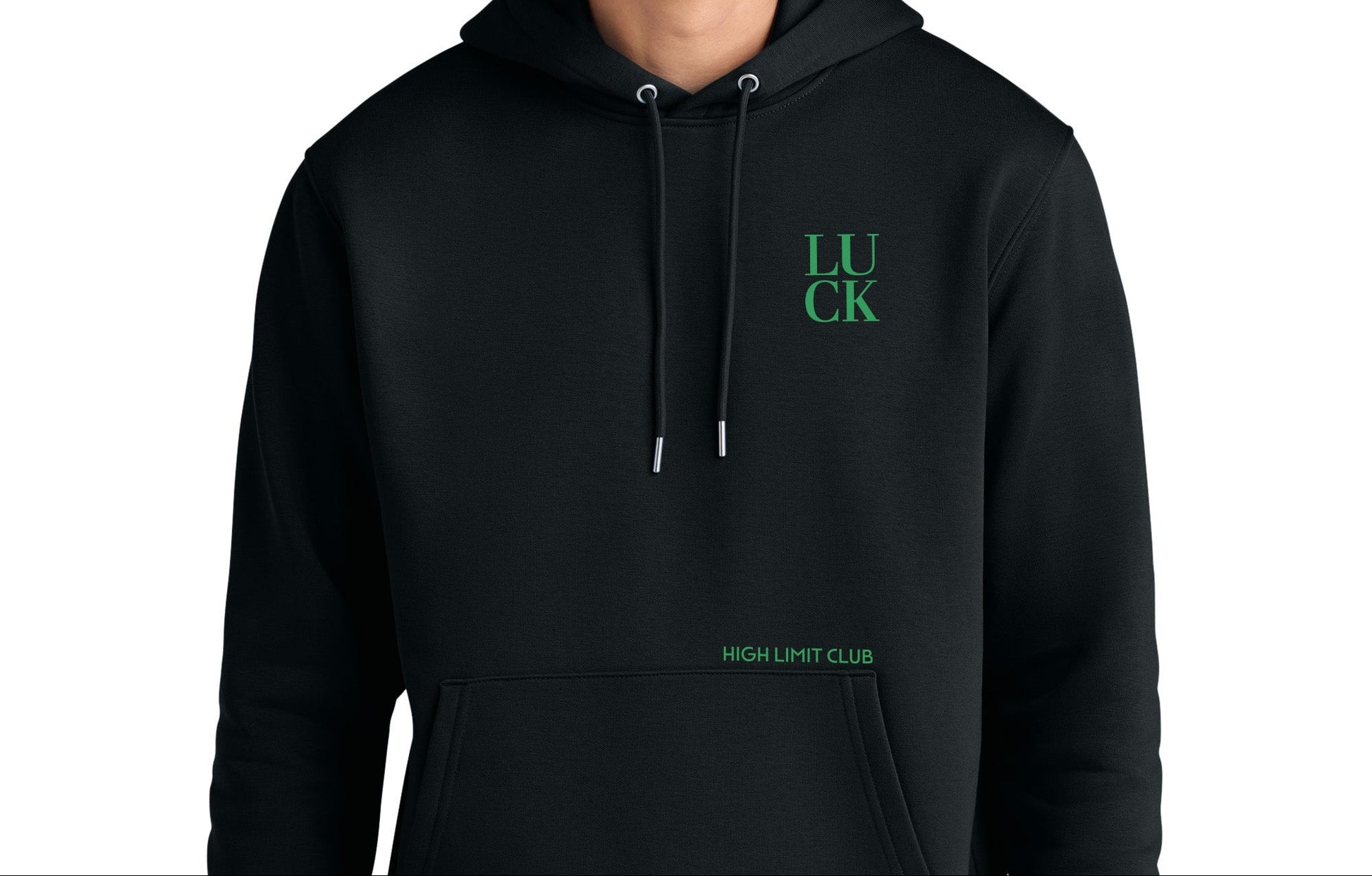 High Limit Club, Luck, Stanley/Stella Unisex Cruiser 2.0 Hooded Sweatshirt 