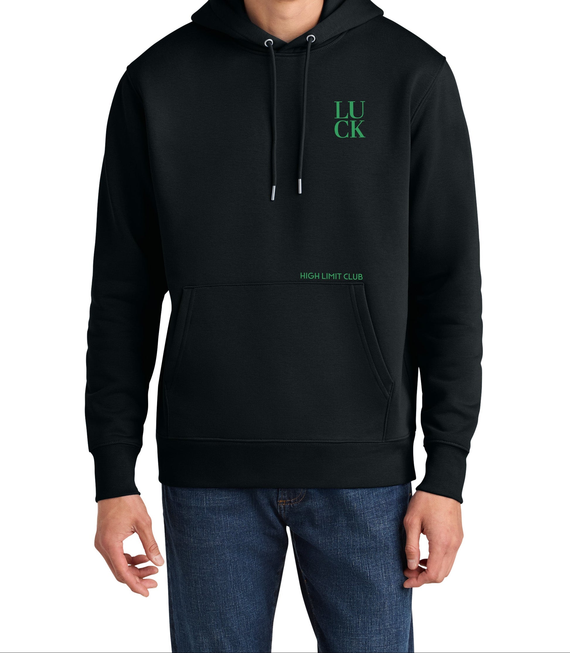 High Limit Club, Luck, Stanley/Stella Unisex Cruiser 2.0 Hooded Sweatshirt