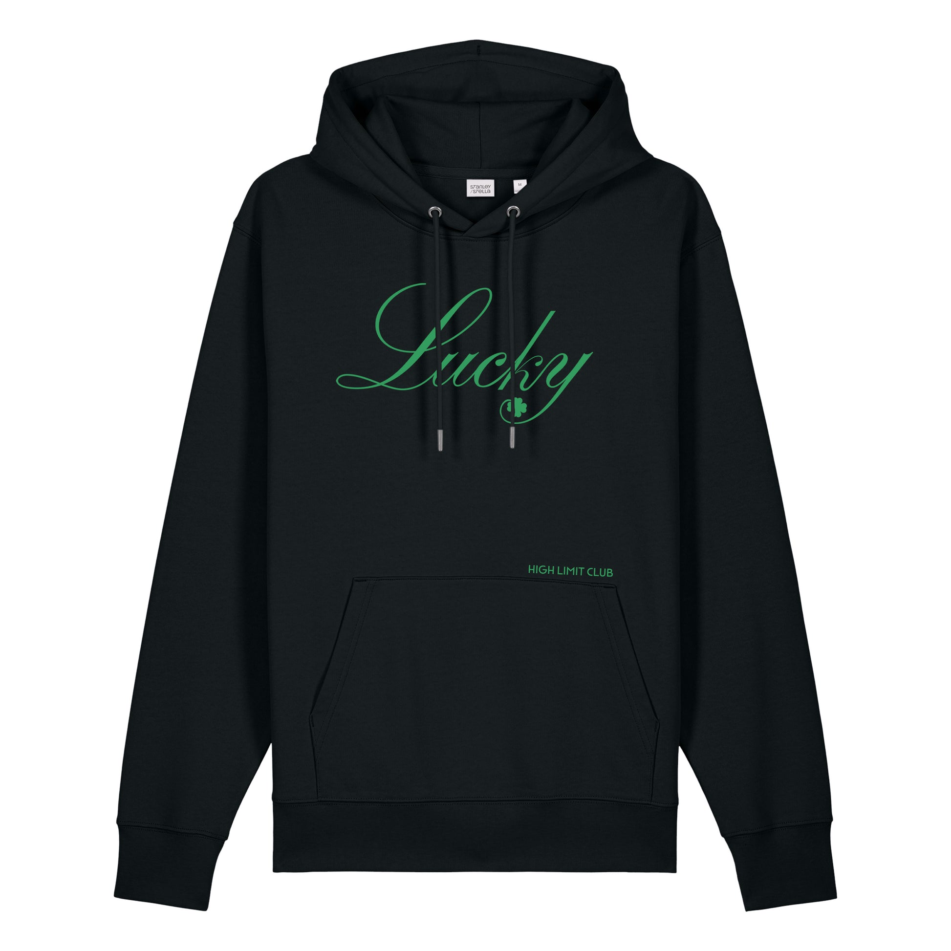 High Limit Club, Lucky Script, Stanley/Stella Unisex Cruiser 2.0 Hooded Sweatshirt