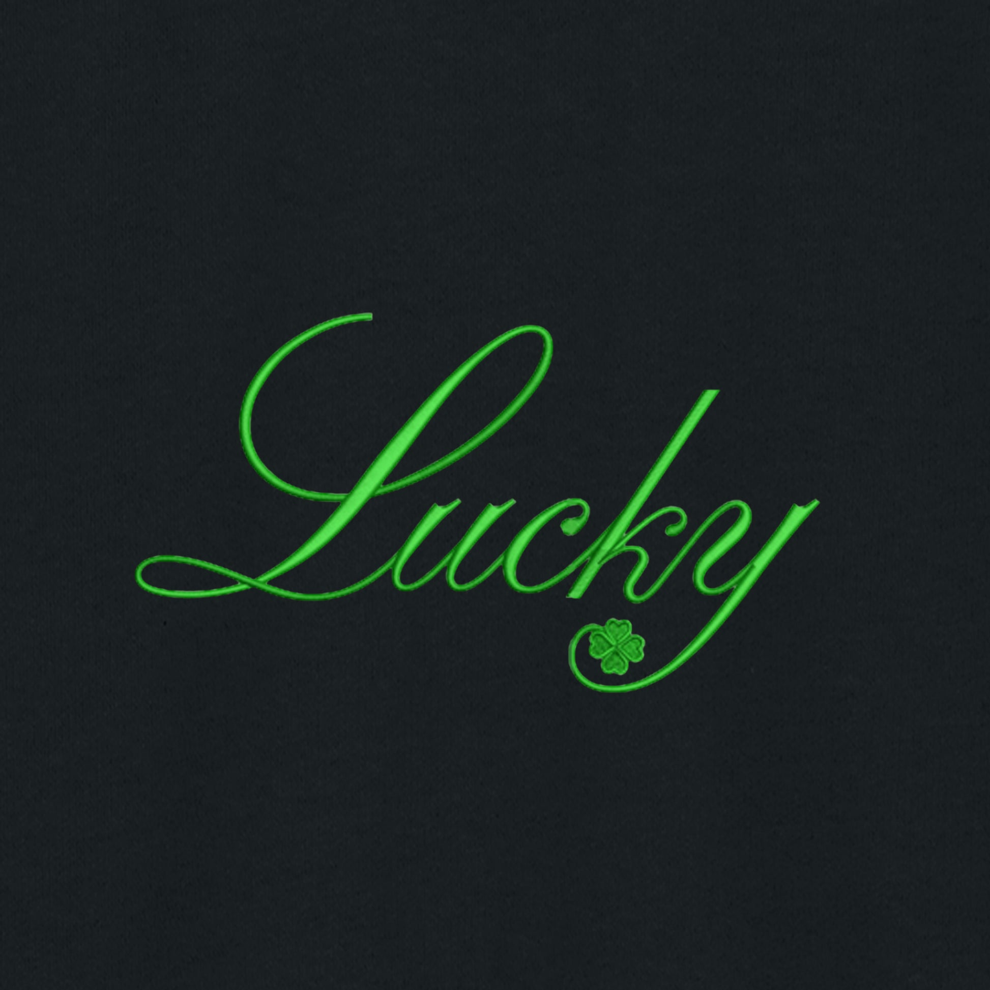 High Limit Club, Embroidered Lucky Script, Stanley/Stella Unisex Cruiser 2.0 Hooded Sweatshirt 