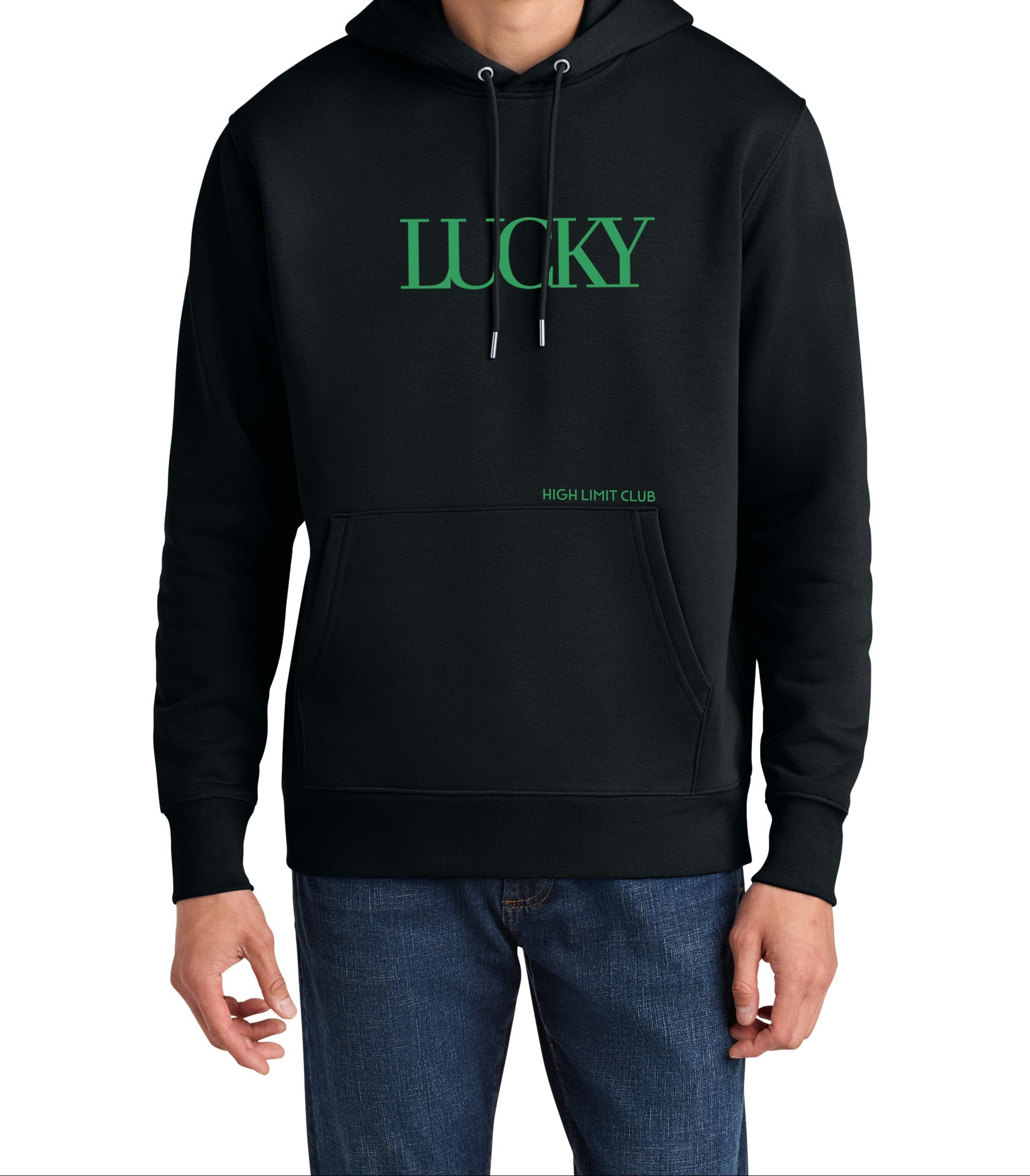 High Limit Club, Lucky, Stanley/Stella Unisex Cruiser 2.0 Hooded Sweatshirt