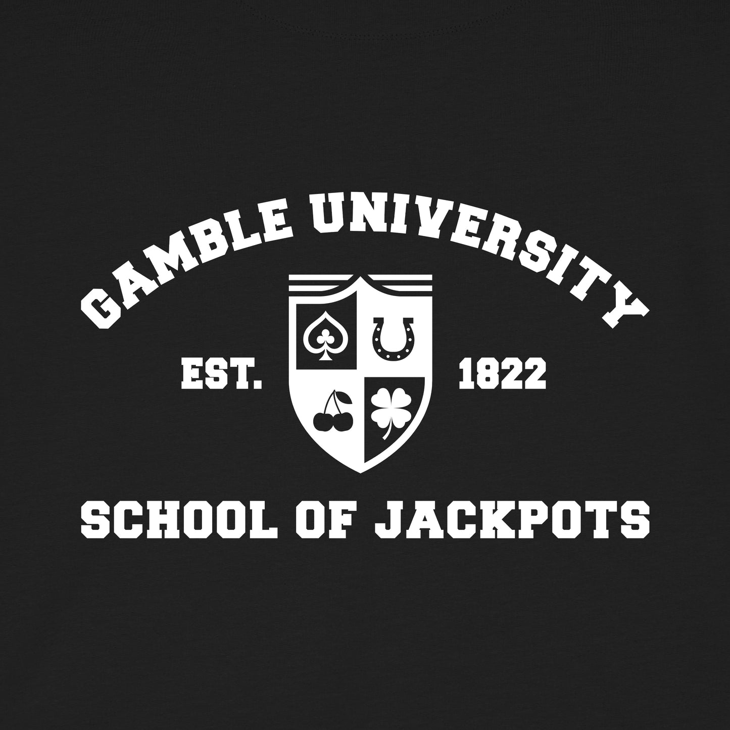 High Limit Club, Gamble University, Lucky Crest, Stanley/Stella Unisex Changer 2.0 Crewneck Sweatshirt