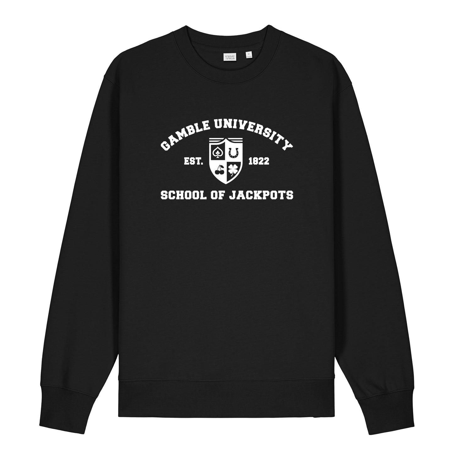 High Limit Club, Gamble University, Lucky Crest, Stanley/Stella Unisex Changer 2.0 Crewneck Sweatshirt
