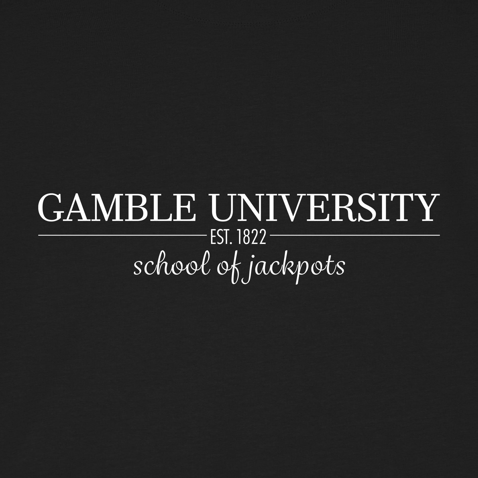 High Limit Club, Gamble University EST. 1822, Stanley/Stella Unisex Changer 2.0 Crewneck Sweatshirt