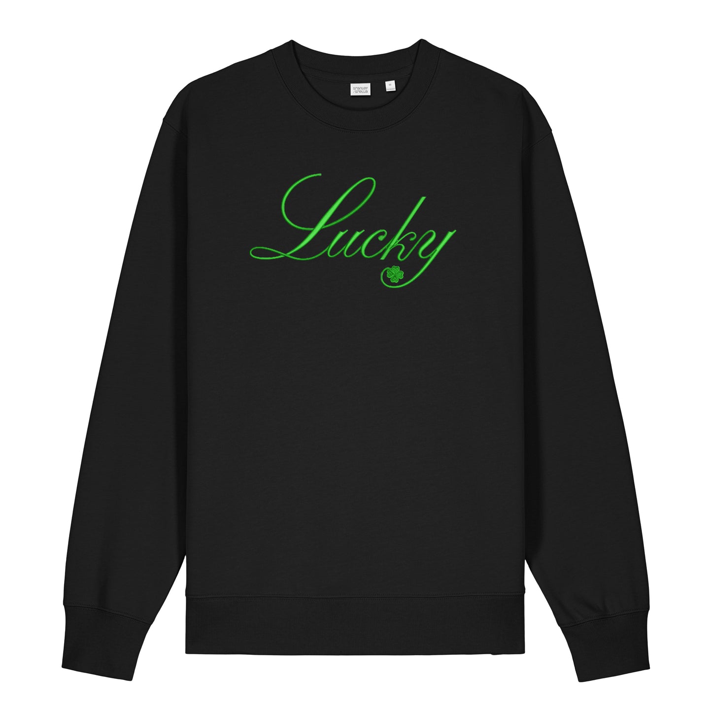 High Limit Club, Embroidered Lucky Script, Stanley/Stella Unisex Changer 2.0 Crewneck Sweatshirt 