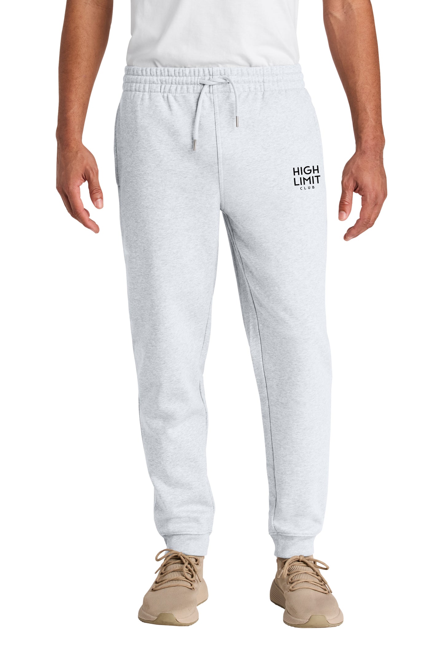 High Limit Club, HLC Stack Logo, Unisex Flyer Jogger - Gray