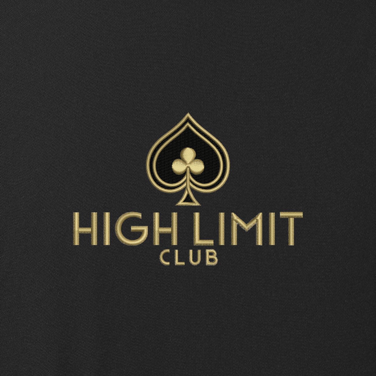 High Limit Club, Coto Performance 1/4-Zip - Black