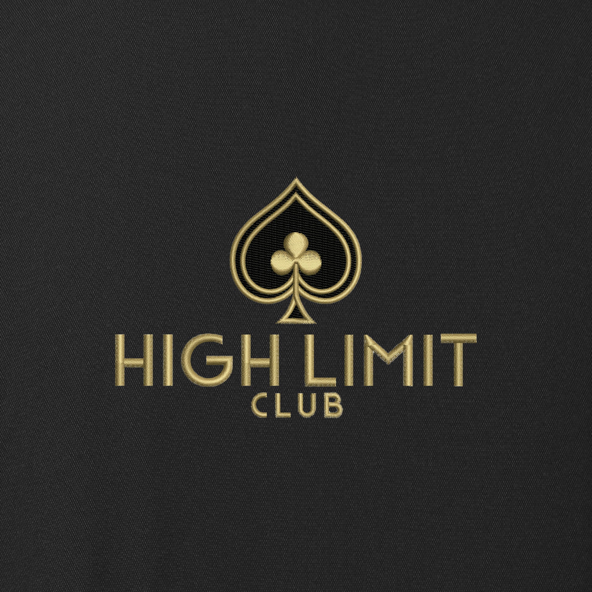 High Limit Club, Coto Performance 1/4-Zip - Black