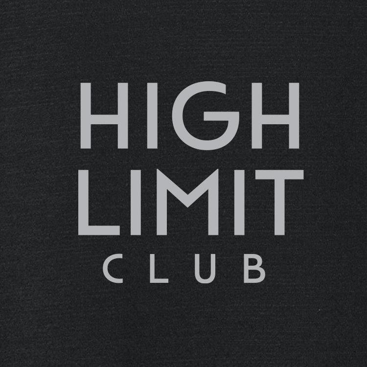 High Limit Club, Raised HLC Stack Logo, TravisMathew Onward Polo - Black